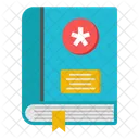 Medical Book Booklet Handbook Icon