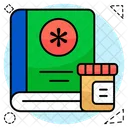 Medical Book Booklet Handbook Icon