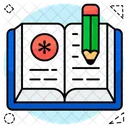 Medical Book Booklet Handbook Icon