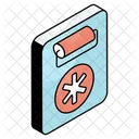 Medical Book Booklet Handbook Icon