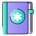 Medical Book Healthcare Book Icon