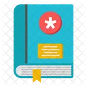 Medical Book Booklet Handbook Icon