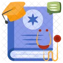 Medical Book Booklet Handbook Icon