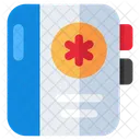 Medical Book Booklet Handbook Icon