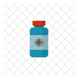 Medical Bottle  Icon