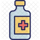 Medical Bottle Medication Medicine Jar Icon