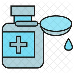 Medical Bottle  Icon