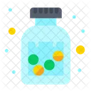 Medical Bottle  Icon