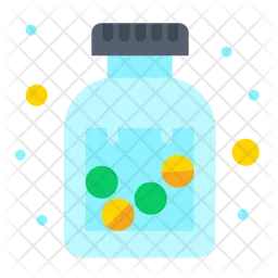 Medical Bottle  Icon