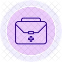 Medical Box Color Circle Icon Icon