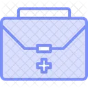 Medical Box Duotone Line Icon Icon