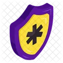 Medical Buckler Medical Shield Medical Security Icon
