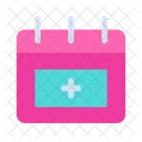 Medical Calendar Baby Shower Date Icon