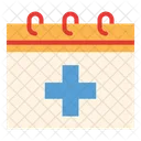 Medical Calendar Health Icon