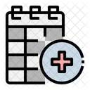 Medical Calendar Medical Appointment Hospital Icon