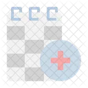 Medical Calendar Medical Appointment Hospital Icon