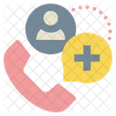 Tel Contact Medical Icon
