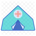 Emergency Shelter Tent Camp Icon