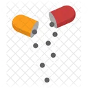 Medical Pharmacy Pill Capsule Icon