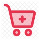 Medical Cart Shopping Cart Drugstore 아이콘