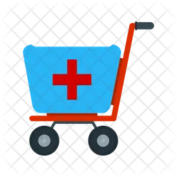 Medical Cart  Icon