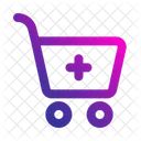 Medical Cart Shopping Cart Drugstore 아이콘