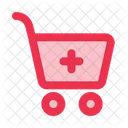 Medical Cart Shopping Cart Drugstore 아이콘