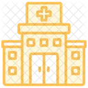 Medical Center Duotone Line Icon Icon