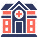 Medical Center Hospital Building Health Clinic Icon