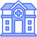 Medical Center Hospital Building Health Clinic Icon