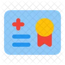 Medical Certificate Certificate Document Icon