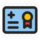 Medical Certificate Certificate Document Icon