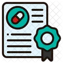 Medical Certificate  Icon