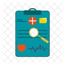 Medical Chart Report Icon