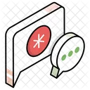 Medical Chat Communication Conversation Icon