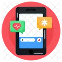 Medical Messaging Mobile Chat Medical Chat Icon