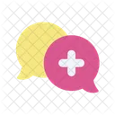 Medical Chat Medical Chatting Care Icon