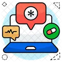 Medical Chat Medical Communication Medical Consultation Icon