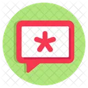 Medical Chat Medical Communication Medical Consultation Icon