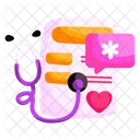 Medical Chat Medical Communication Medical Consultation Icon