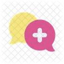 Medical Chat Medical Chatting Care Icon