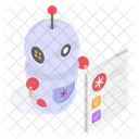 Chatbot Robot Clipboard Icon