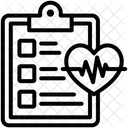健康診断、医療、活動 アイコン