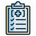 Medical Checklist Checklist Medical Icône