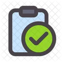 Medical Checklist Result Check List Icône
