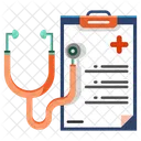 Medical Checkup Report Medicine Icon