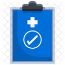 Medical Checkup Health Report Doctor Icon