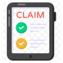Online Claim Claim Application Medical Claim Icon