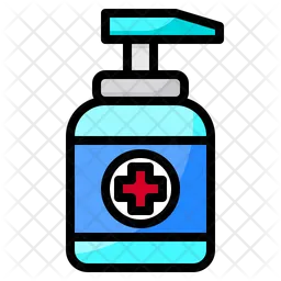 Medical Cleaning Liquid  Icon