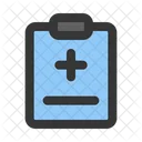 Medical Clipboard Report History Icon